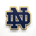 thumbnail image 2 of Arte mural 3D con logo de Notre Dame Fighting Irish de YouTheFan, 2 of 5
