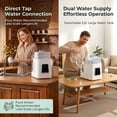 thumbnail image 3 of FOHERE Baby Bottle Washer and Sterilizer and Dryer, All-in-One 4-in-1 Machine with Dual Spray Arms, 28000Pa High-Pressure Wash, 210°F Steam, for New Parents, Newborn gifts, 3 of 9