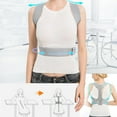 thumbnail image 2 of SPRING PARK Adjustable Back Corrector Belt Magnetic Back Shoulder Support Posture Corrector Braces Magnet Back Posture Support, 2 of 7