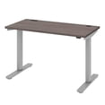 thumbnail image 2 of Bestar Bureau Réglable en Hauteur 61 cm 122 cm (24 Po 48 Po) (Gris), 2 of 5
