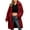Red, variant on Womens Cardigan Lightweight Women's Long Teddy Coat Winter Warm Puffy Jacket Fluffy Women's Coat Jackets Long Sleeve Casual Long Warm Faux Plush Overcoat Winter Jackets for Women White