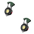 thumbnail image 1 of maskred Portable COB Keychain Flashlight Torch Waterproof Indoor for Fishing Walking green 50 x 27 x 86mm 2Set, 1 of 6
