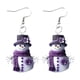 thumbnail image 2 of Pendientes de Navidad,Pendientes de muñeco de nieve de Navidad Joyería elegante,Joyería de Halloween de moda creativa para regalo de mujer,Pendientes colgantes Dijes de moda de, 2 of 8