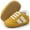 06 Yellow, variant on Baby Boys Girls Oxford Shoes Hard Bottom Lace Up Sneaker PU Leather Moccasin Infant Toddler First Walker Uniform Dress Loafer Shoes 3-18 Months