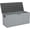 Gray, variant on BoldGear 75 Gallon Outdoor Storage Box, Lockable Plastic Storage Containers with Lid, Patio Deck Box Furniture for Garden, Pool, Balcony, Yard,Pink