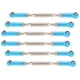 thumbnail image 1 of RC Car Turnbuckle Rod, Aleación De Aluminio RC Car Push Rod, 1/10 1/8 RC Buggy Para RC Car Model, 1 of 8