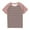 Pink, variant on Besolor Boys Girls Summer Tops Kids Striped Crewneck Short Sleeve Tee Shirts Fashion Tees 3-14 Years