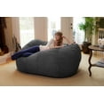 Chill Sack Bean Bag Chair, Memory Foam Lounger with Microsuede Cover