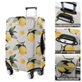 thumbnail image 5 of Yellow Lemon Fruits White Pattern Luggage Cover Fashion Suitcase Cover Baggage Covers Fit 25-28 Inch Luggage (Go Travel), 5 of 5