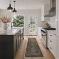 thumbnail image 2 of KUETH 2x7 Vintage Runner Rug Machine Washable, Kitchen Runner Rug for Floor and Hallway, Non Slip Flat Pile Area Rug with Rubber Backing for Entryway Bathroom Bedroom Laundry, 2 of 11