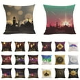 thumbnail image 2 of 2 Pcs Housse de Coussin Design Festival de Ramadan 18"x18 Pouces Mystère 21, 2 of 9