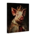 thumbnail image 2 of Stupell Industries Traditional Royal Swine Portrait Canvas Art, 24 x 30, by Svetlana Aleynikova, 2 of 8
