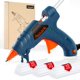 thumbnail image 1 of Assark Pistola de Pegamento, Mini Kit de Pistola de Pegamento Caliente con 30 Barras de Pegamento para Manualidades Escolares, Artes de Bricolaje, Reparaciones Rápidas en el Hogar, 20W (Azul), 1 of 4