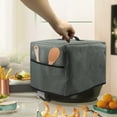 thumbnail image 2 of Air Fryer Dust Cover Waterproof Nylon Small Appliance Protector With Handle Fits 3 To 6L Reusable Kitchen Accessory (13.58"x10.43"x11.41" ), 2 of 8