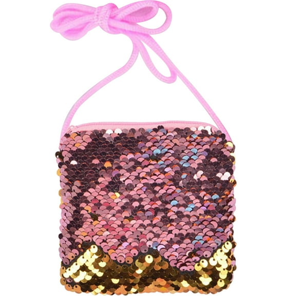 Purse Women Girls Wallet Coin Sequins Mini Girl Party Zipper Favors Holder Credit Cards Favor Sequin Change Fashion