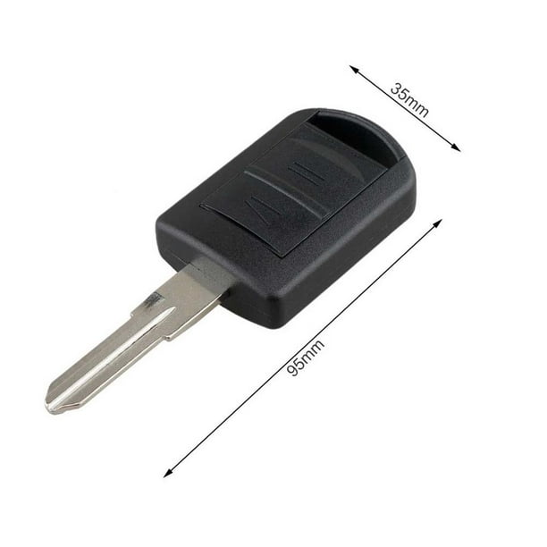 Carcasa Para Llave De Coche, Funda Remota De 2 Botones Con Hoja Sin Cortar, Funda Para Llave De Vehículo Para Opel Vauxhall Corsa Agila Meriva Combo seitruly VI005311-00