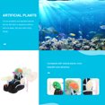 thumbnail image 1 of YSNOOWE Adorno Para De Peces Con Artificiales Hoja De Loto Multicolor Natural, 1 of 6