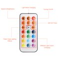 thumbnail image 3 of Labymos 4 LEDs RGB Underwater Diving Lamp Submarine Light Kit Set with Remote Controller Line, 3 of 8