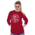 thumbnail image 3 of Death Taxes Defend Freedom Skull Long Sleeve TShirt Men Women Brisco Brands X, 3 of 6