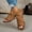 Brown, variant on Women's Suede Gladiator Sandals, Lace-Up Cutout Open Toe Flat Sandals, Lightweight Casual Summer Shoes for All-Day Comfort Brown 9