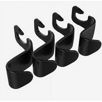 Car Seat Headrest Hooks – Strong and Durable Car Organizer Hanger – Universal Headset Hooks For Car, Jeep, SUV – Two-Way Design – Space Saver Car Organizer – Multipurpose Car Headrest Hook