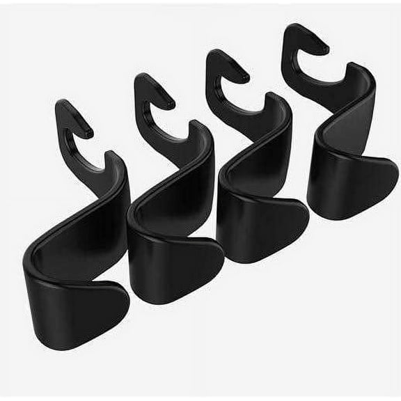 Car Seat Headrest Hooks – Strong and Durable Car Organizer Hanger – Universal Headset Hooks For Car, Jeep, SUV – Two-Way Design – Space Saver Car Organizer – Multipurpose Car Headrest Hook