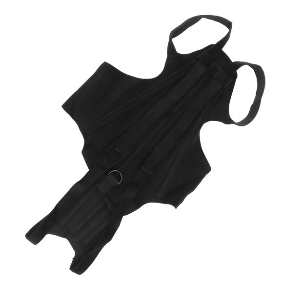 Dog Back Brace, Adjustable Dog Back Bracer Spinal Surgery Recovery, Support for IVDD, Herniated Disc, Arthritis, Relieves Spine Pressure, Easy to Wear