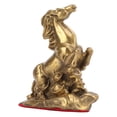 thumbnail image 4 of Sculpture de Cheval, Cheval Statue Sculptée à la Main Sculpture Animale Fonctionnalité Polyvalente, 4 of 14
