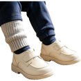 thumbnail image 3 of OOOUM Boys Dress Shoes Classic Soft Sole Slip-On Oxford Loafers School Uniform Casual Shoes,CN:33, 3 of 5