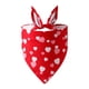 thumbnail image 1 of Pañuelo para perro para el día de San Valentín, bufanda para perro, babero para San Valentín, día festivo de Acción de Gracias Corazón Yuyangstore Bandana para perros, 1 of 8