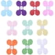 thumbnail image 1 of Paquete de 10 guirnaldas de flores de colores surtidos para fiestas, guirnalda de flores de papel con forma de trébol de cuatro hojas, guirnalda de flores colgantes, 1 of 6
