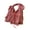 Red, variant on Fashion Checker Print Commuters Bag Practical Canvas Shoulder Purse Ruffle