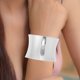 thumbnail image 2 of par de pulseras de moda para mujer, estilo punk geométrico, gruesas, abiertas y anchas, joyería de moda para la calle, pulsera de metal con estilo., 2 of 8
