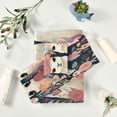 thumbnail image 6 of Coolnut Alpaca Flowers Towels 3 Pack Bath Towels for Bathroom Set Soft Cotton Highly Absorbent Lightweight & Quickdry Towel Set 1 Bath Towel,1 Hand Towel,1 Washclothe Wash cloth, 6 of 6