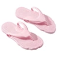 thumbnail image 6 of jiaxiM Comfortable Flip Flops for Women Black Thong Sandals Breathable House Slippers Non- Wedge Sandals Woven Sole Womens Shower Shoes, 6 of 6