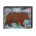 thumbnail image 1 of Designocracy 982142-18 Brown Bear Mountains Art on Board Wall Decor, 1 of 1