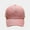 Pink, variant on ZSQDM Men and Women Casual Old Fashioned Washing Water Hole Grinding Edge Baseball Cap Peaked Cap Women beanie Custom Hat Visors Migraine Relief Cap
