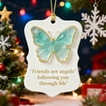 thumbnail image 5 of YOHAVEN Butterflies Christmas Decorations, Whimsical Butterfly Ornaments for Christmas Tree, Mantel & Table, Beautiful Holiday Pendants for Xmas Gifts, Cute Christmas Home Decor, 5 of 9