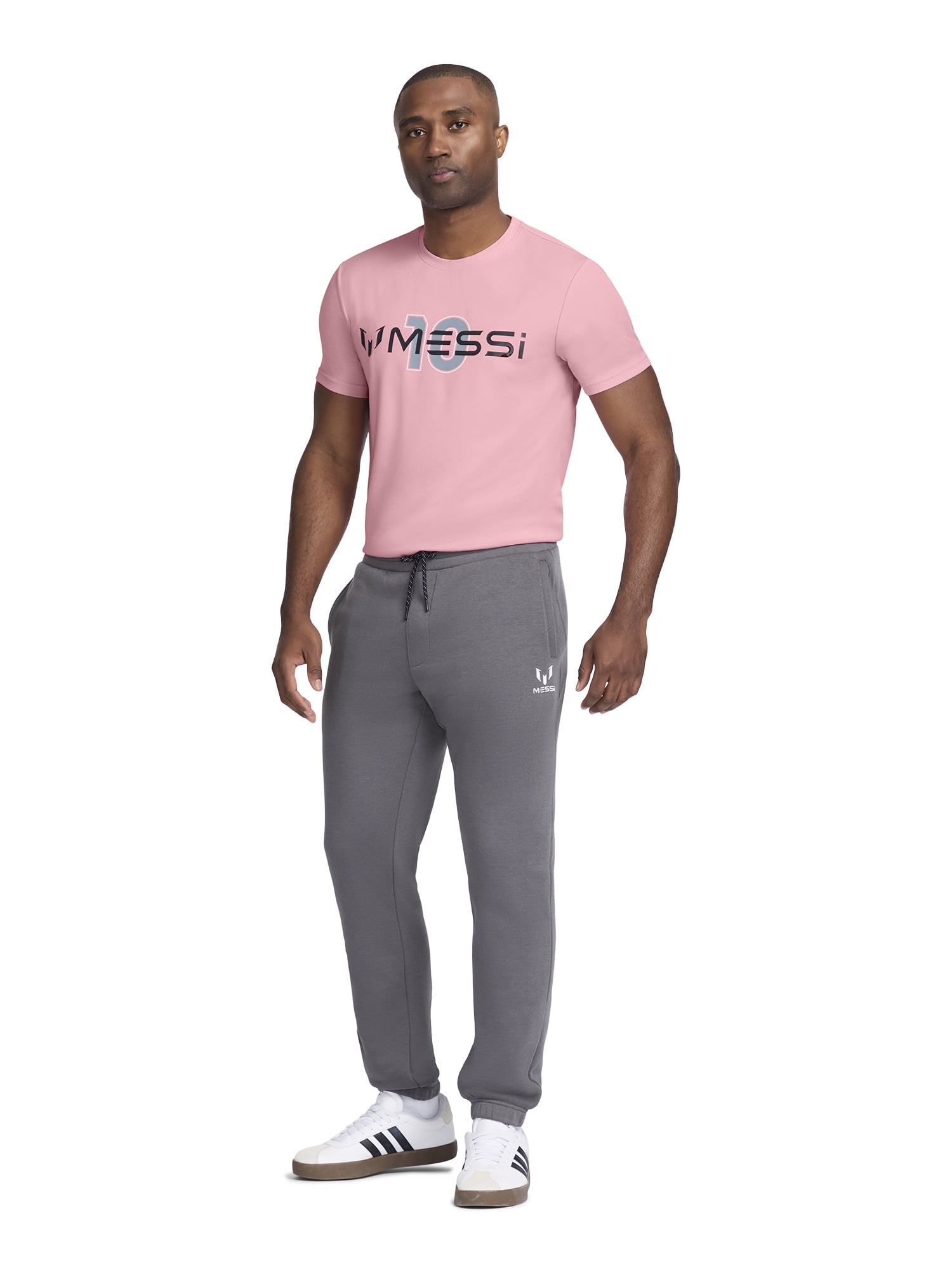 Messi Mens Fleece Jogger Pants, Sizes XS-3XL