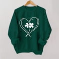 thumbnail image 3 of Hauts Mignons à Manches Longues Imprimés pour la Saint-Patrick, Chandail à Capuchon pour Garçons et Filles, chandail Unisexe à Col Rond avec Poche pour Enfants, 3 of 3