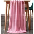 thumbnail image 2 of MDS Pack of 5 Wedding 27 x 170 inch Chiffon Table Runner for Wedding Decoration 14ft Runners - Rose Pink, 2 of 5