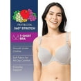 thumbnail image 5 of Fruit of the Loom Women's Cotton T-Shirt Bra, 2-Pack, FT797PK, Sizes 34B-42DD, 5 of 6