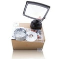 thumbnail image 3 of 40 Watt LED Wall Light   4,800 Lumens- Dusk to Dawn Sensor - 5000K Bright White - Housing Bronze, 3 of 5