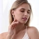 thumbnail image 2 of 1 Pair Chunky Gold Hoop Earrings For Women, Lightweight Waterdrop Hollow Open Hoops, Hypoallergenic Earrings, 2 of 5