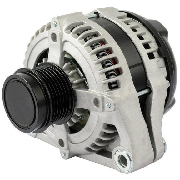 SCITOO Alternator Fits for Buick for Lucerne 3.9L 2009-2011 12V 140Amp CW 6-Groove Decoupler Pulley High Output Alternator 104210-2250