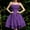 65#Purple, variant on Women's Solid Color Renaissance Strap Gothic Dress for Women, All Season, Suitable for Casual, Party, Daily, Holiday Activities, Comfortable Stylish