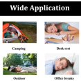 thumbnail image 4 of FrostHike 4 Pcs Grey Ultralight Inflatable Pillow Small Squared Flocked Fabric Air Pillow for Hiking,Camping,Traveling,Napping,Desk Rest,Neck &Lumbar Support, 4 of 5