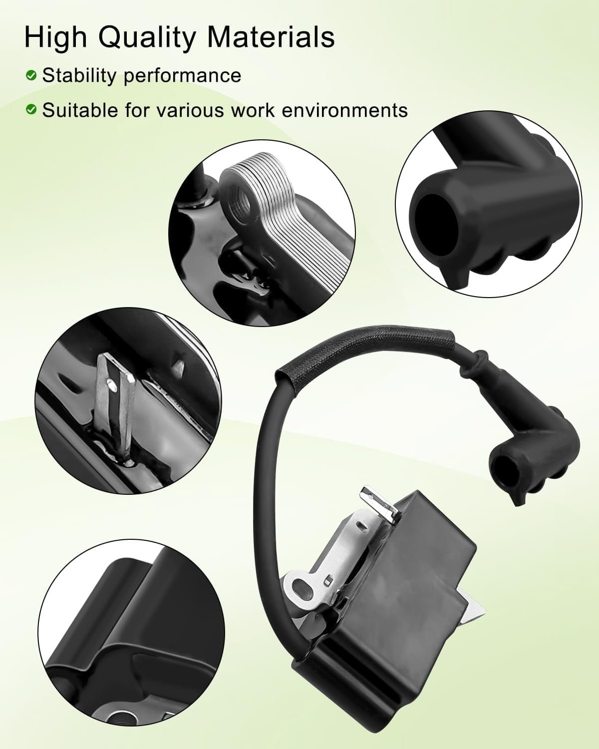 ABPETE Ignition Module Coil Fit for Stihl FS94 HL94 FS HL 94 Brush Cutter Hedge Trimmer, Replace 4149-400-1301 4243-400-1301 4149 400 1301 41494001301 4243 400 1301 42434001301