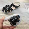 thumbnail image 5 of LYHaoo Girls Sandals Spring And Summer Children's Shoes For Toddlers Three Layer Flower Patterned Transparent Soft Soled Sandals For Princesses Sizes 5.5 Toddlers(9-12 Months), 5 of 7