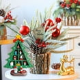 thumbnail image 6 of BinKFF Christmas Interior Decoration - Wooden Christmas Trees Tabletop Decor Rustic Christmas Decor Wooden Trees Sign for Home Office Fireplace Farmhouse Party Xmas Centerpieces, 6 of 6
